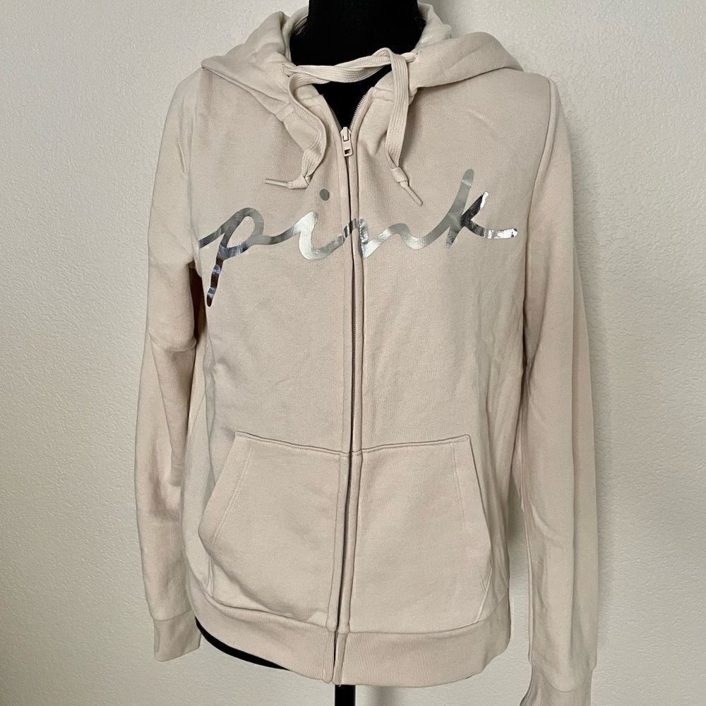 NWT Victoria’s Secret PINK Lounge Perfect Full-Zip Hoodie